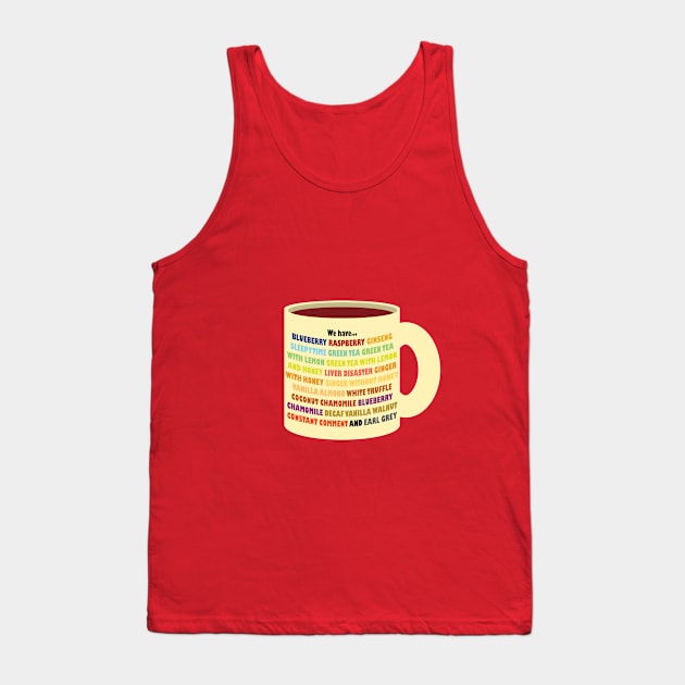 Ramona's Tea Collection Tank Top by WonderEggplant